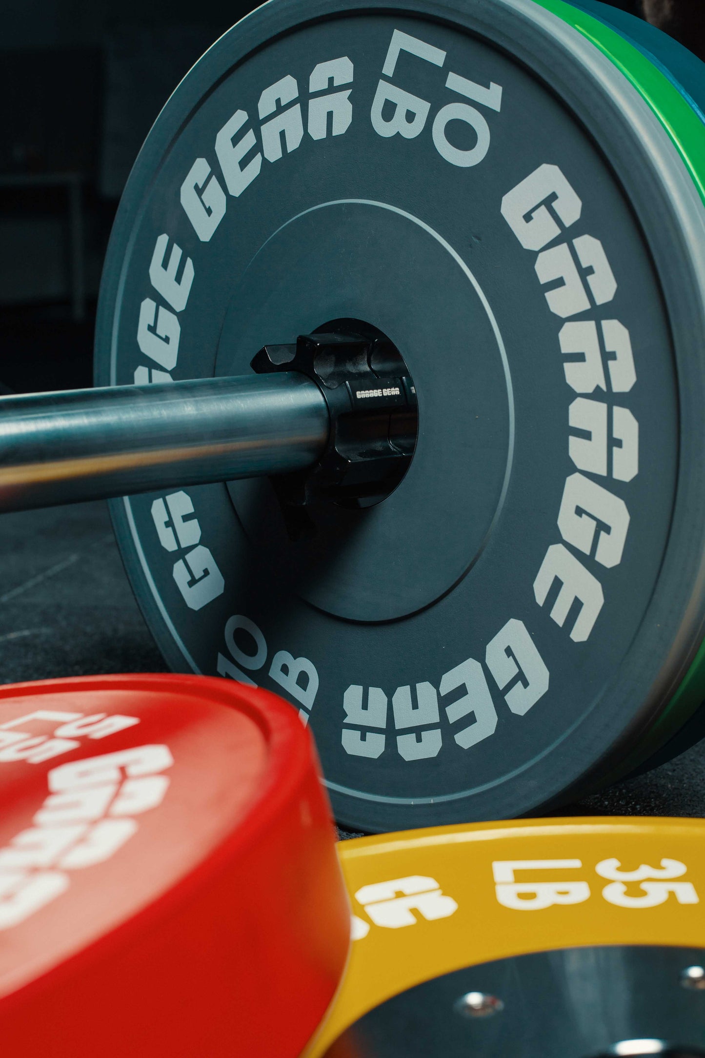Garage Gear Colored Competition Bumper Plates
